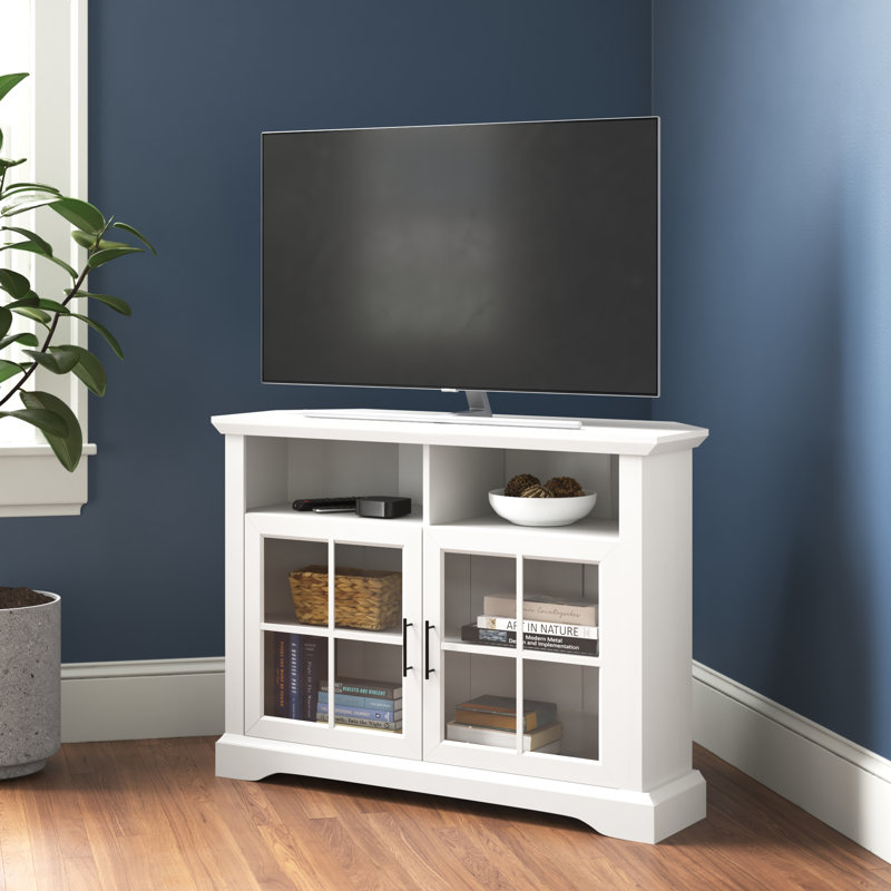 Three Posts™ Halley Corner TV Stand for TVs up to 50" & Reviews Wayfair